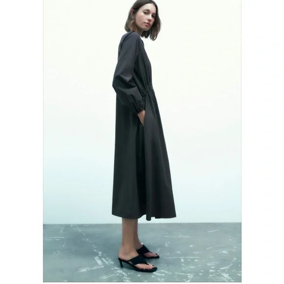 NWT adjustable waist midi dress - Picture 6 of 9